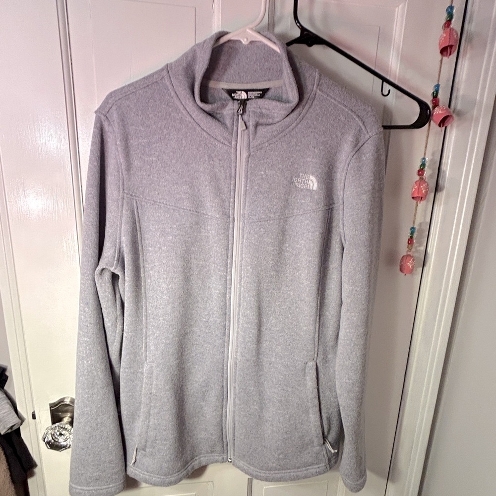 Northface sweater zip ip fleece Xlarge